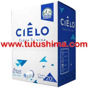 Caja de Agua de Mesa Cielo 20 Litros descartable