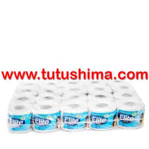 Papel Higiénico Elite Celeste doble hoja 20 Rollos