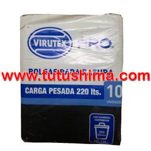 Bolsa para Basura Virutex 220 lt. x 10 u