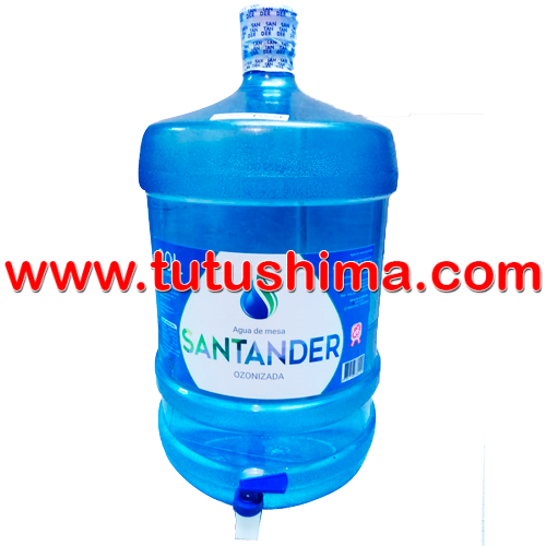 Bidon de agua ozoniza Santander 20 litros retornable – Distribuidor de  bidones de agua, gaseosas, cervezas, licores en Lima Norte