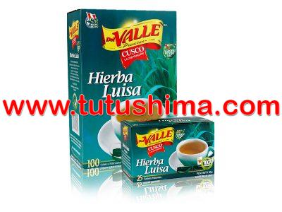 Filtrante Del Valle Hierba Luisa 100 Sobres