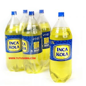 Gaseosa Inca Kola 3 Lts pqt x 4 Botellas