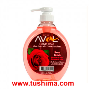 Jabon Liquido Aval Rose Petals 400 ml