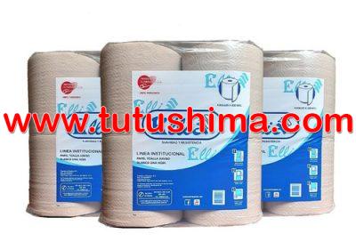 Papel Toalla Ellia Jumbo 200 mts pqt x 4 Rollos