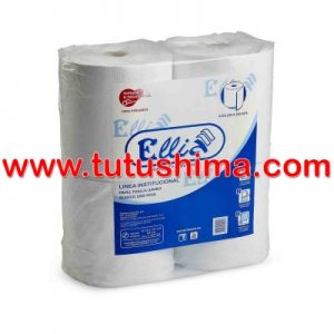 Papel Toalla Jumbo Ellia 4 Rollos x 200 Metros