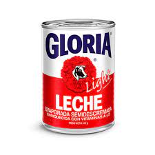 Leche Evaporada Gloria Light 410 ml