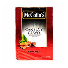Filtrante Mc Colins Te, Canela y Clavo 100 Sobres