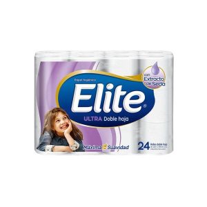 Papel Higiénico Elite Ultra Doble Hoja x 48 Rollos