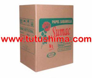 Papel Sabanilla Sumac Blanco 57 x 50 cm Caja 12 Rollos